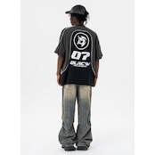VINTAGE ストリート スプライス スポーツTシャツ T1752