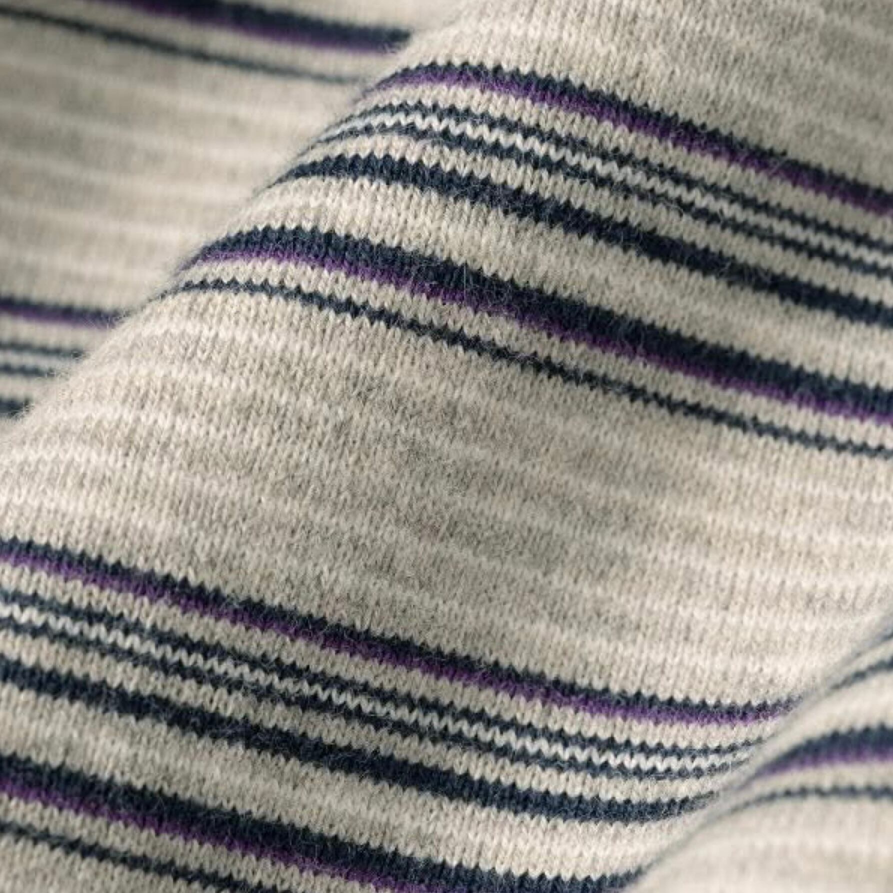 PWA / STRIPED PIPING L/S TEE CLOUD | THE NEWAGE CLUB