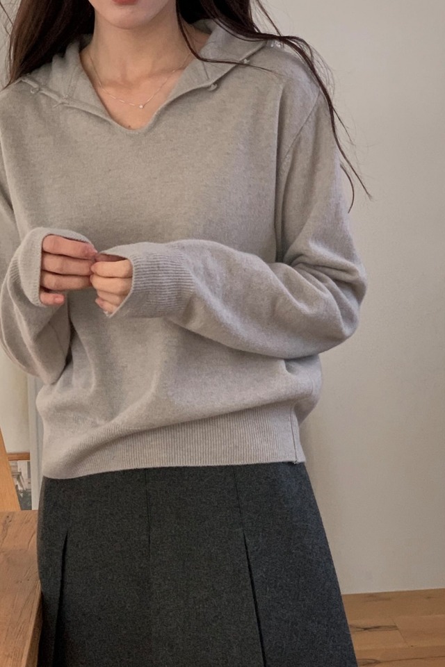 (即納) miel / Release knit 2color