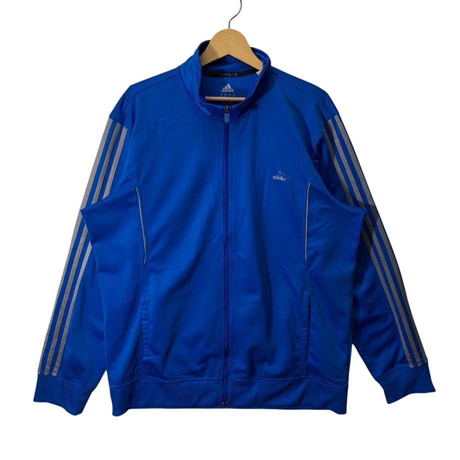 adidas アディダス CLIMALITE トラックジャケット カンボジア製 XL