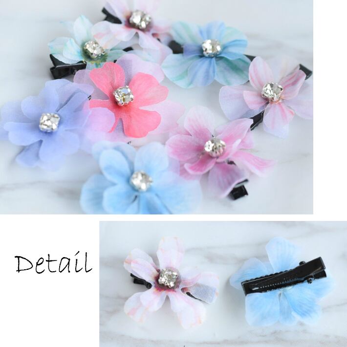 リボン&フラワー♡ヘアピン♡髪飾り♡ 06f9383562f18ce0fe7eee17d30e45