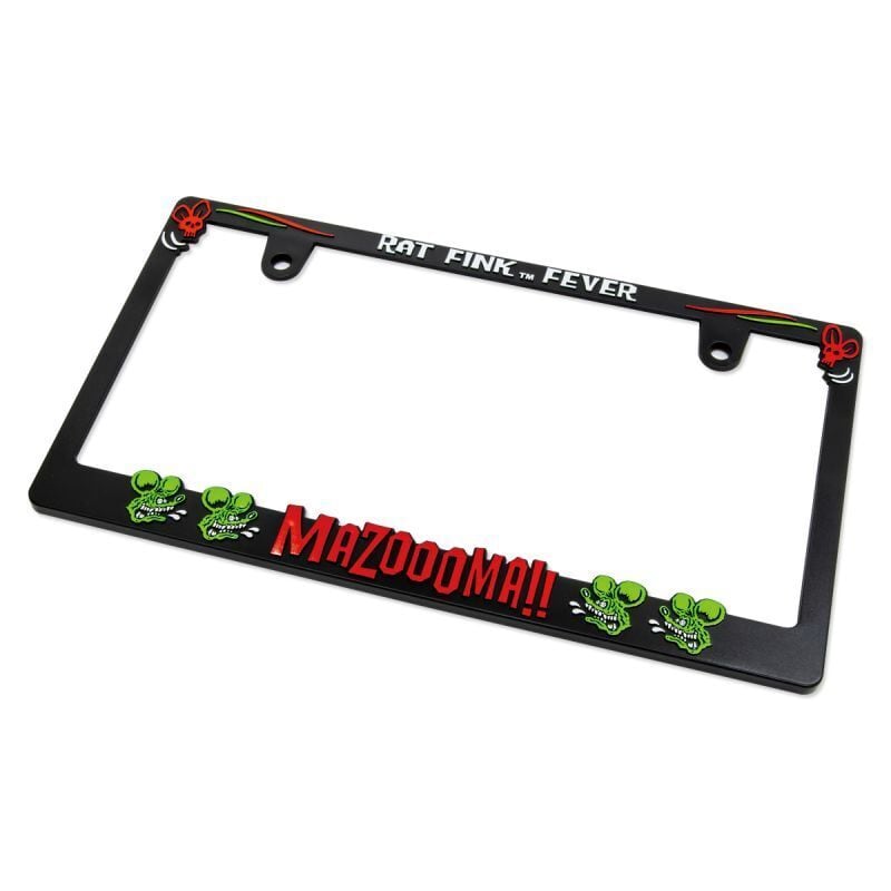 送料無料】 Raised Rat Fink Face ロゴ ライセンスフレーム MG062BKRF
