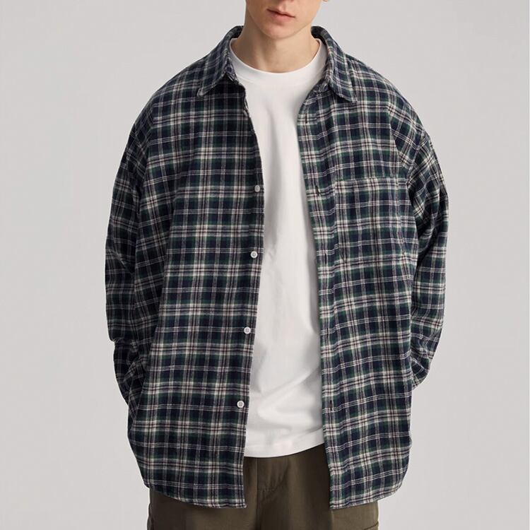 ★BASIC FLANNEL PLAID SHIRT　　　A0684