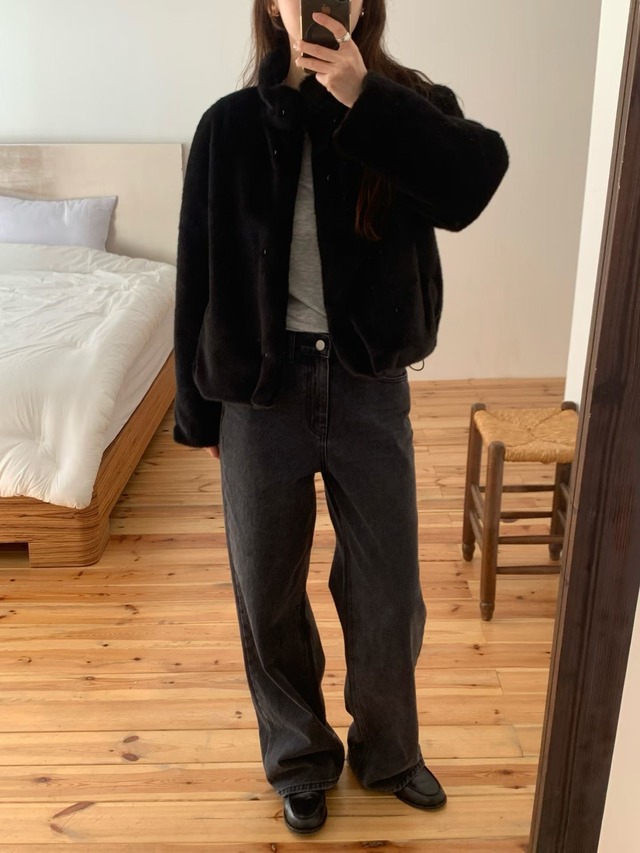 (予約) fl lanel / Mink fur jacket 3color