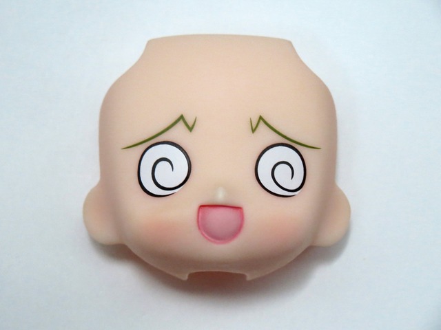 再入荷【373】 釜石まな 顔パーツ ぐるぐる目　ねんどろいど