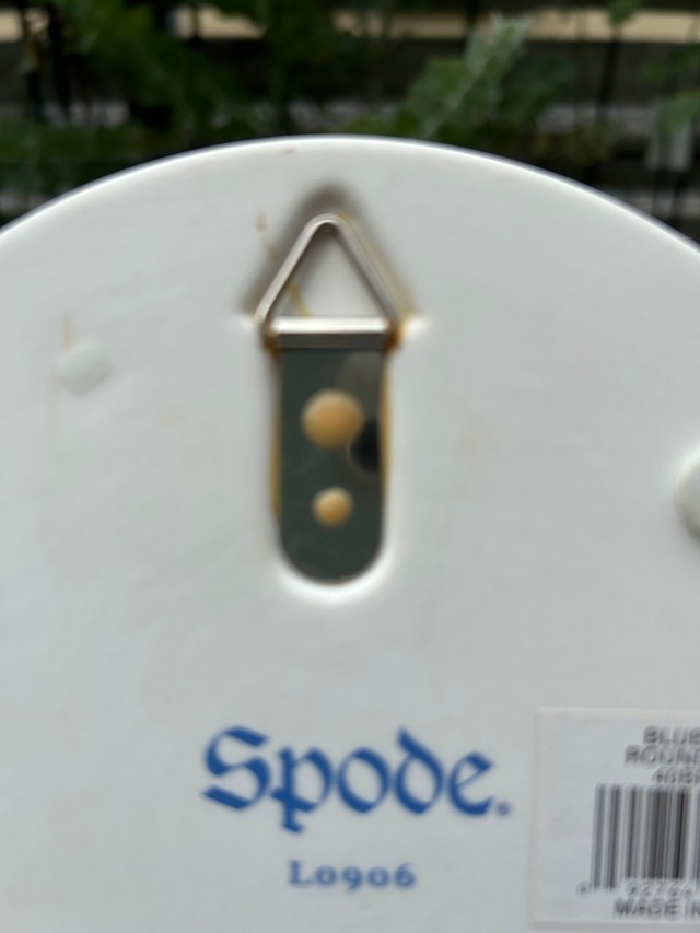 SPODE社　Blue Room Collection　"Botanical"  トリベット（鍋敷き）