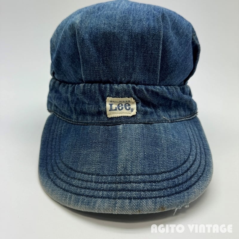 70's~ Lee Denim Work Cap リー デニムワークキャップ グッド