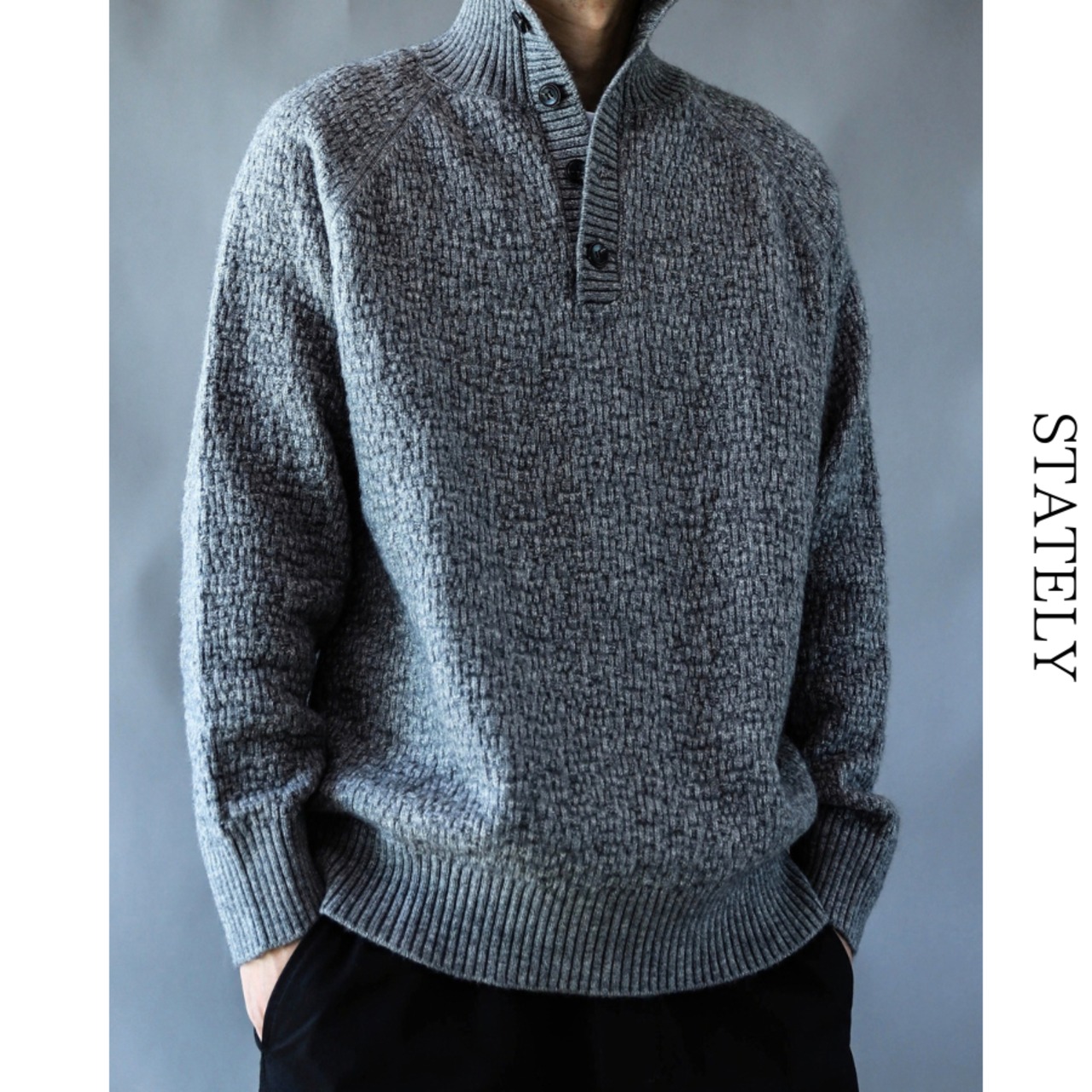 Texture Stand カラーニット/3color_T115・画像4