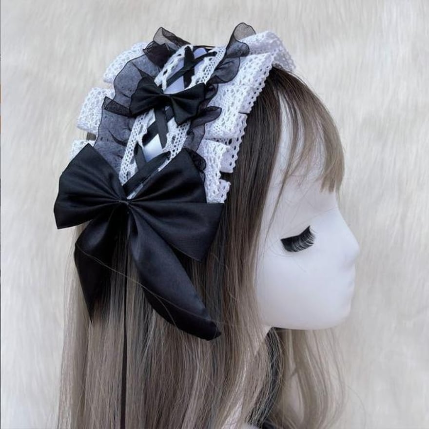 ロリータ 甘ロリ ゴスロリ ヘアドレス カチューシャ アクセサリー