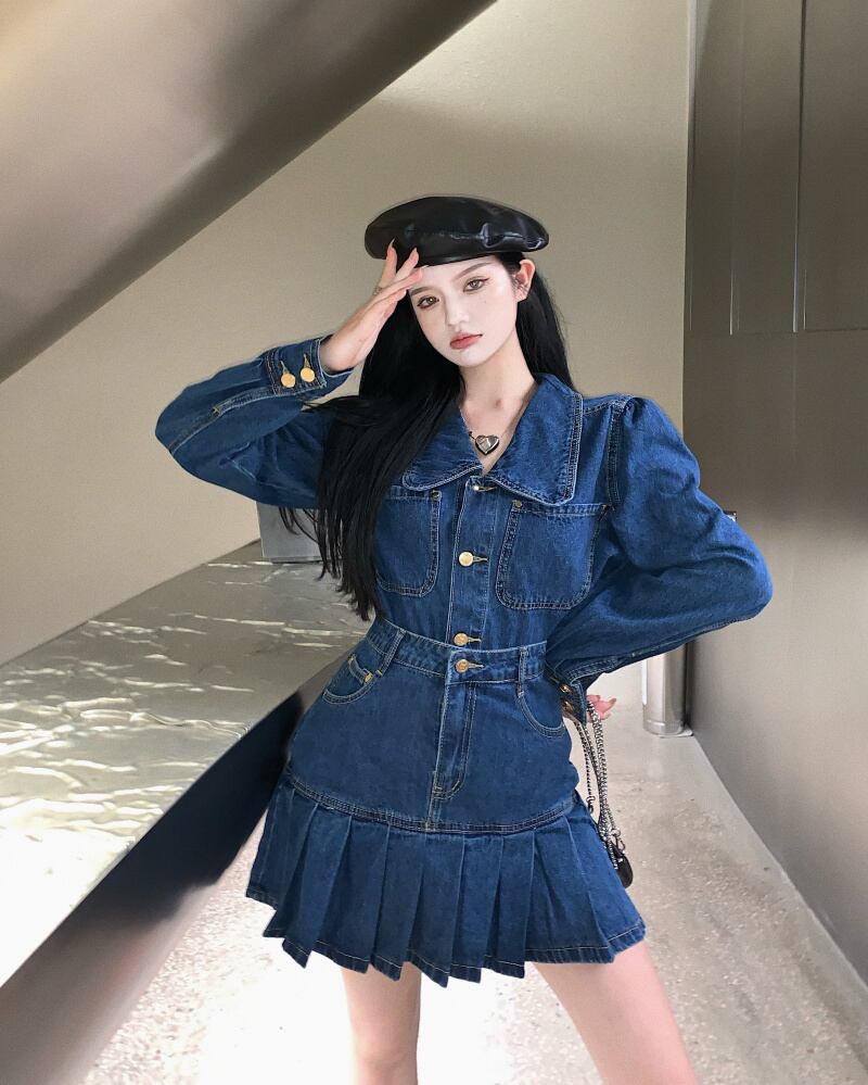 スタイルルーズジャケット オータムカーディガンショート ロング ストリート 秋物 ガールズファッション85256849465