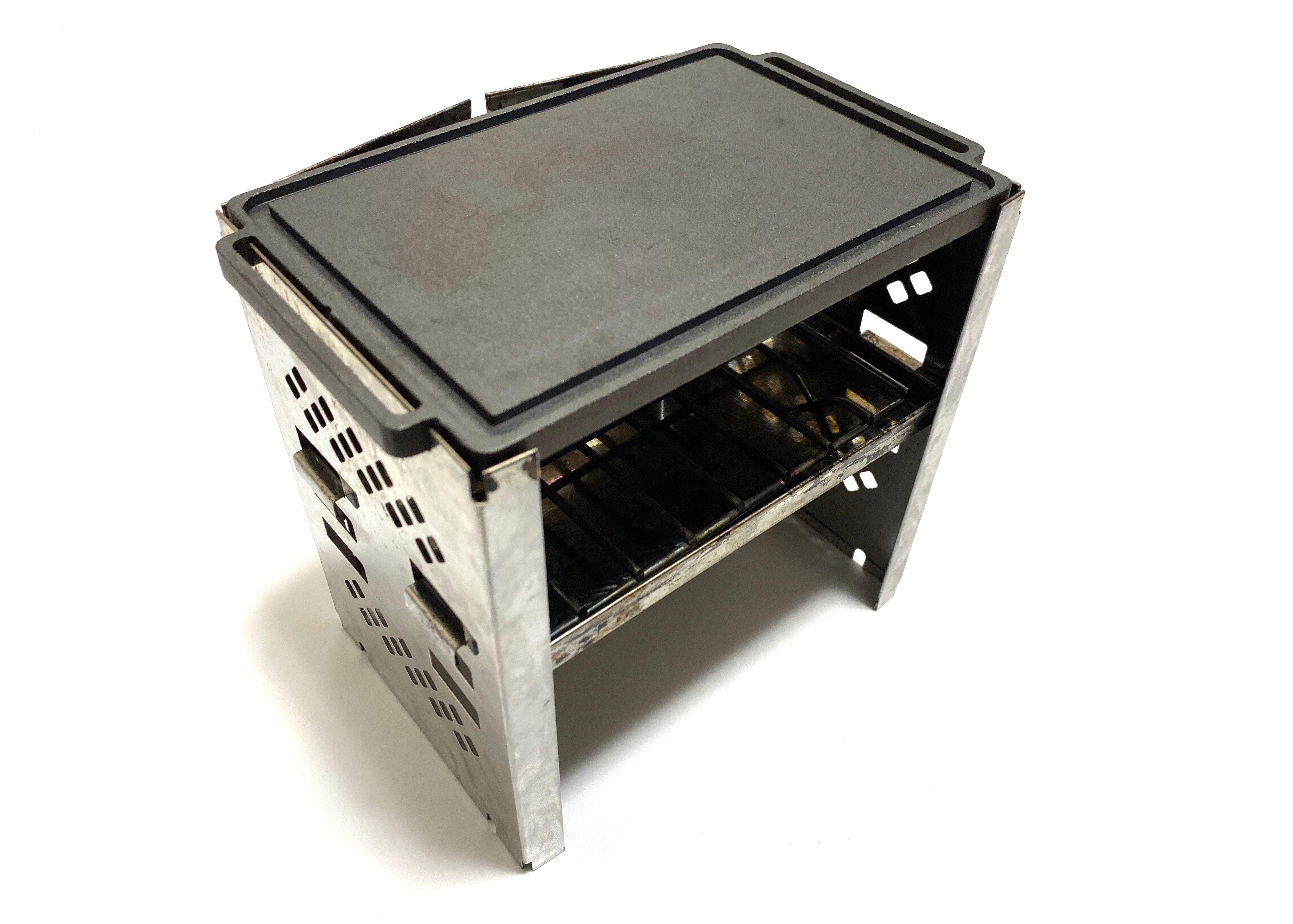 ironPlate for kamadoB6（Type:Slit) –カマドスマートグリルB6用鉄板