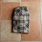 1970’s Deadstock “ELY & Walker" Cotton Flannel Shirt/