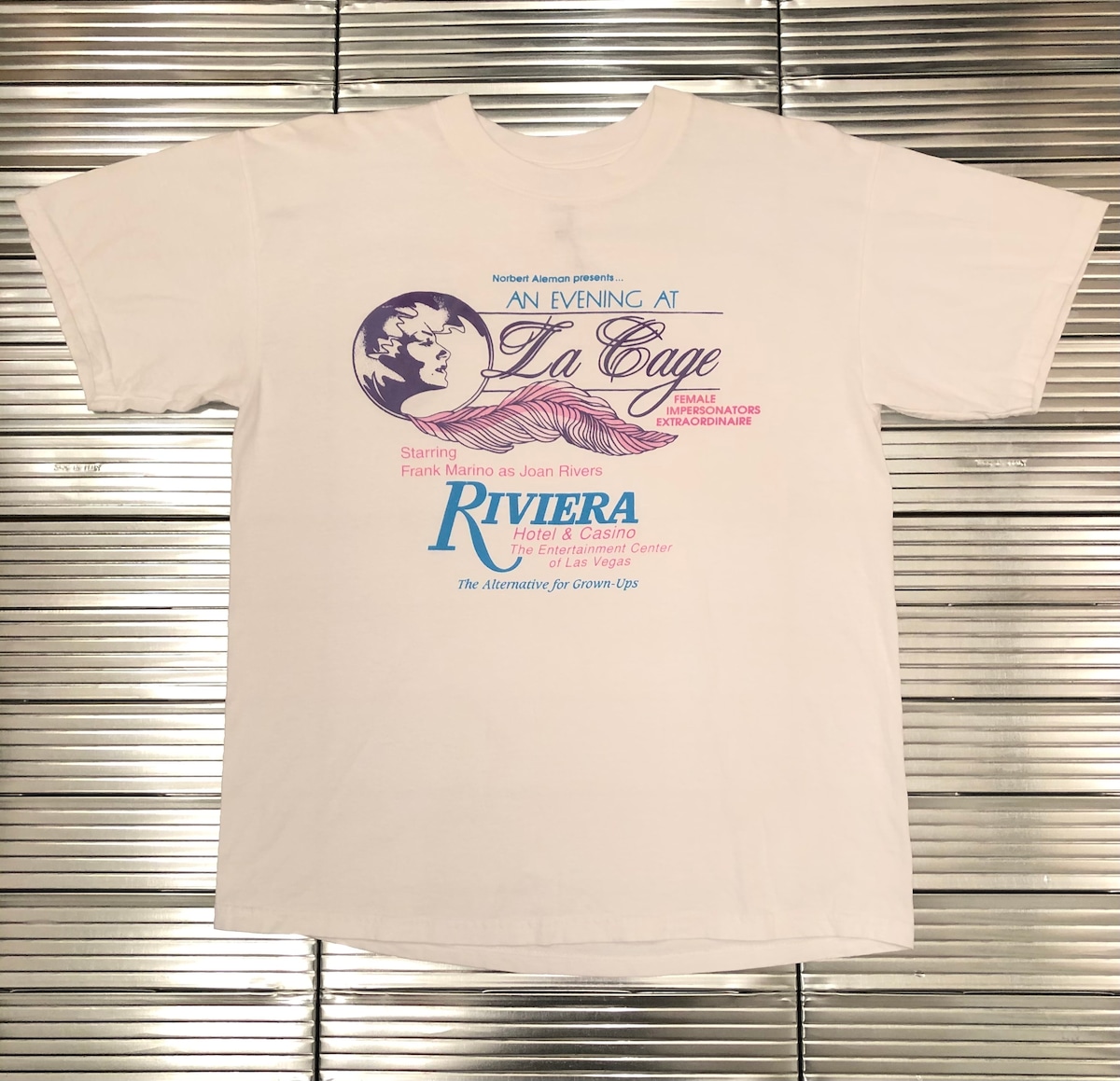 RIVIERA Hotel Casino Print T-shirts | Dandees