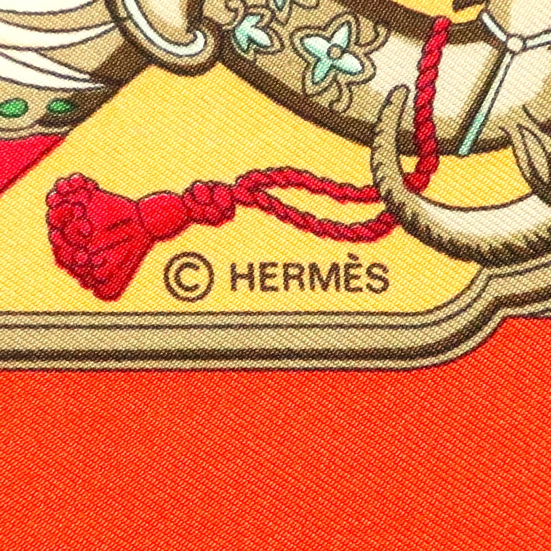 エルメス HERMES/スカーフ カレ90 マハラジャ MAHARAJAS インド 宮廷