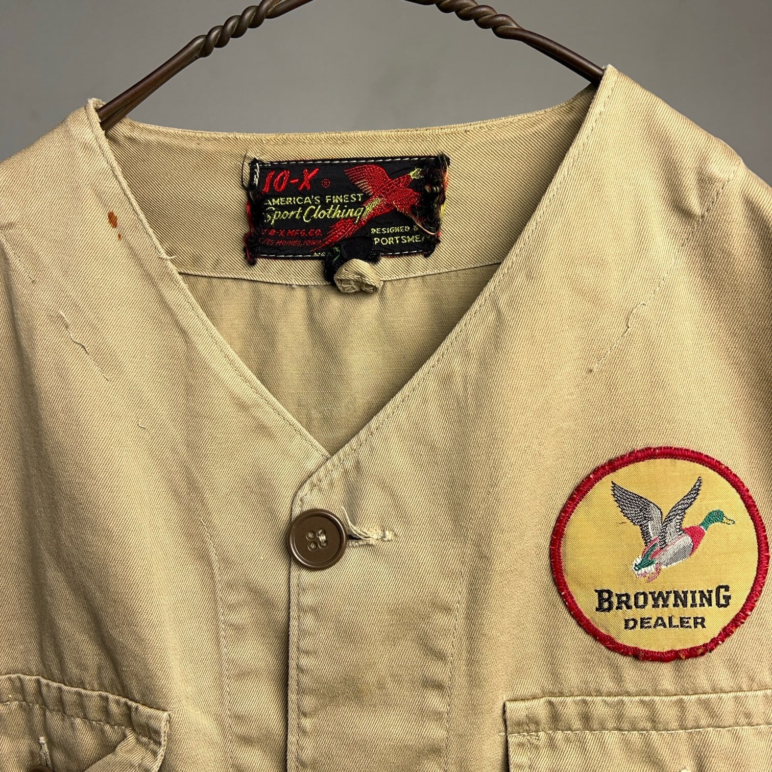 1960's 10-X Hunting Jacket 60年代 ハンティングジャケット ワッペン