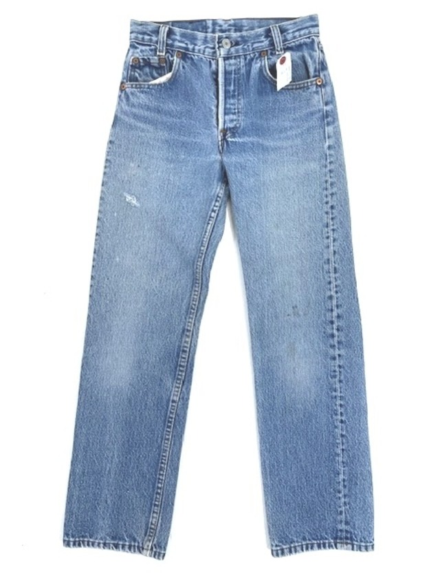 M-201  リーバイス Levis501レギュラー古着 1990年米国製刻印551   W 66cm(ぐるり） 股下 65cm