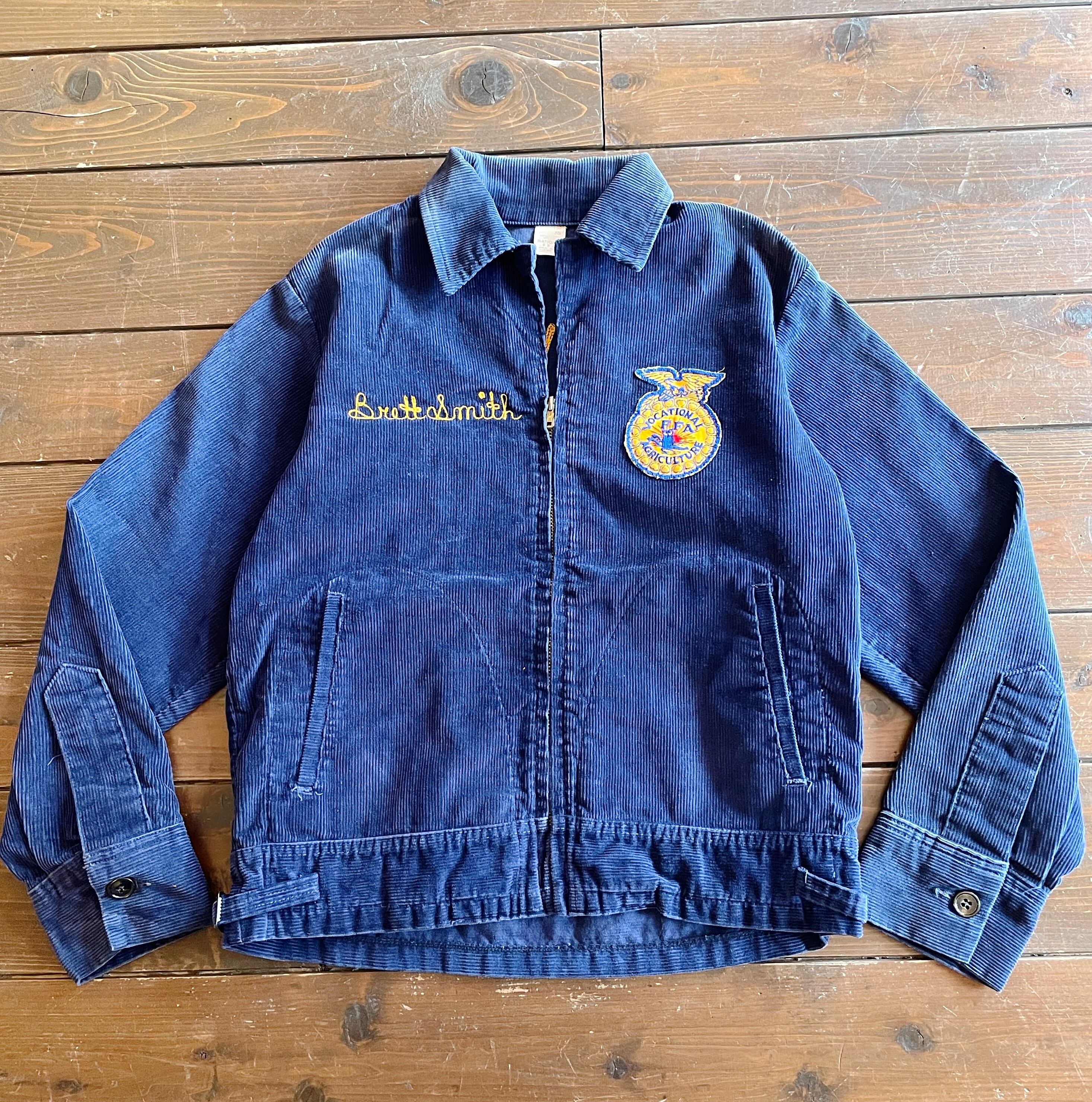 60s FFA Jacket〝IOWA〟 Front Simgle embroidery Size 38 | Rassic