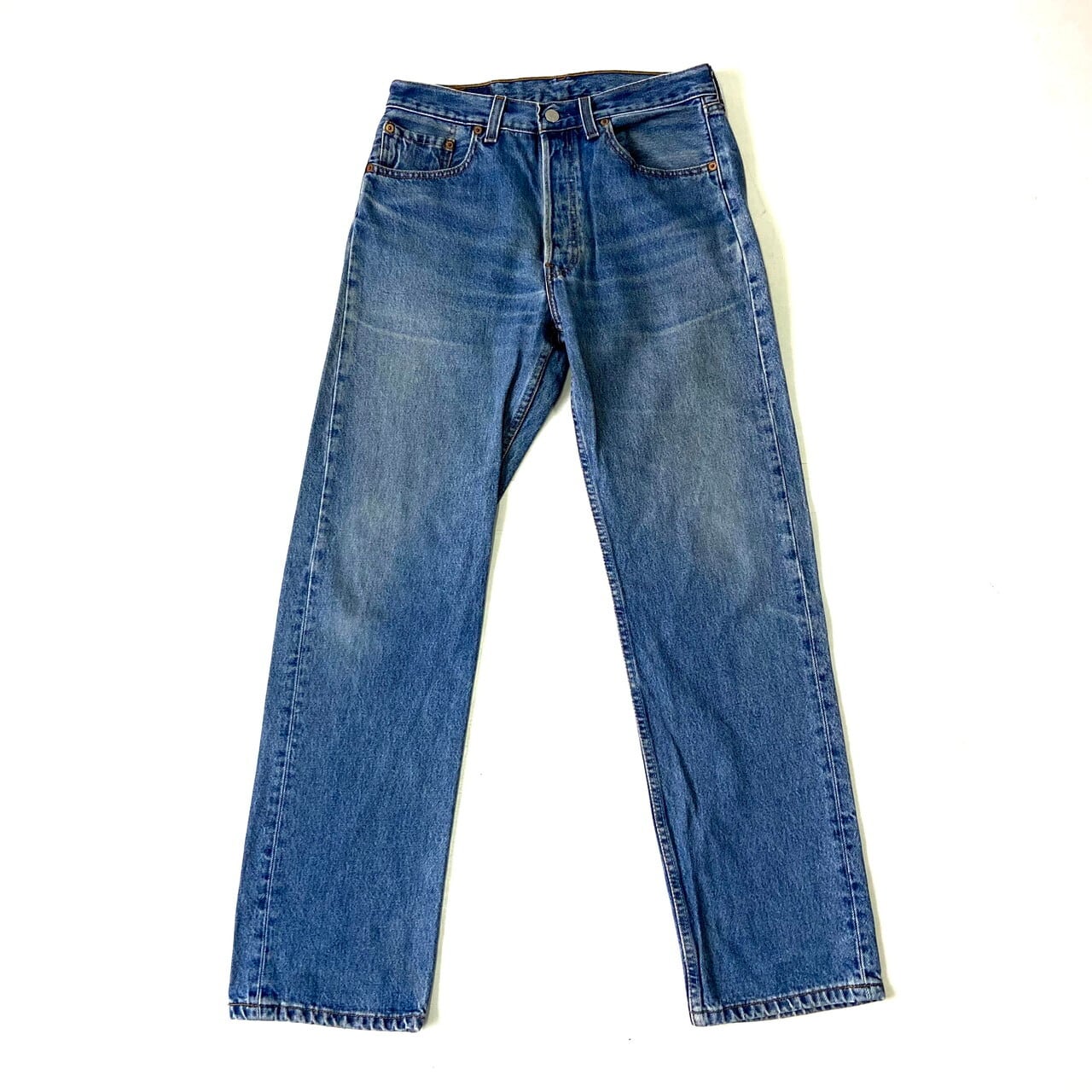 Levi's 501 90s USA製ストレートデニム W42 L32 90年代 USA製 Levi's リーバイス 501 ストレート デニムパンツ メンズ