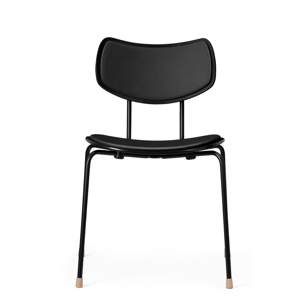 【VLA26】オーク/ブラック/CARL HANSEN & SON/Thor301/レザー/ブラック脚/ダイニングチェア