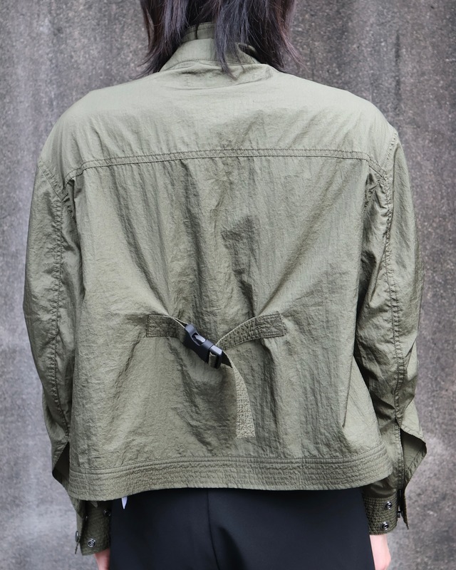DIESEL double-zip gimmick ma-1