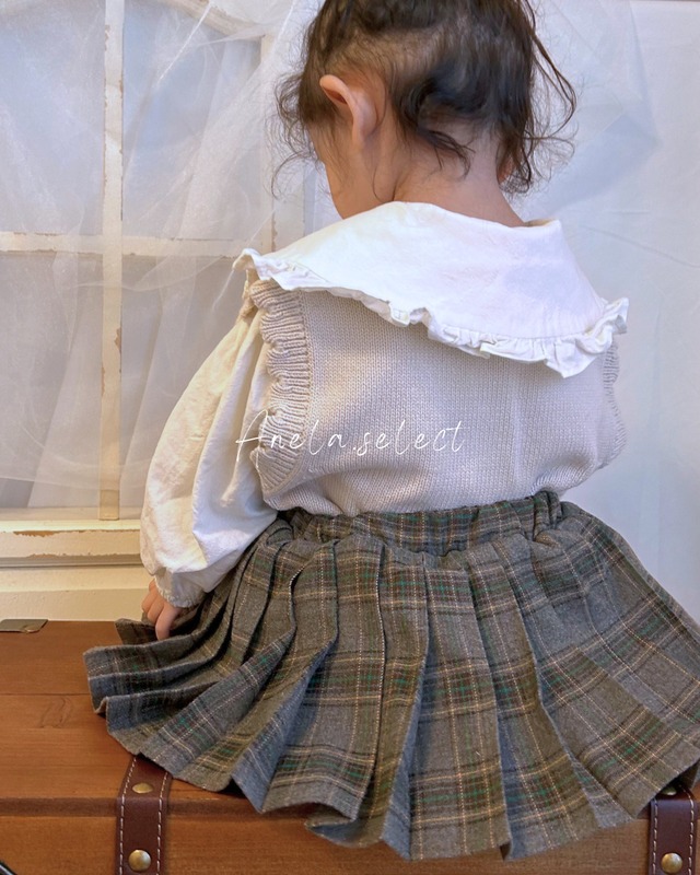 即納 ♡ Anneshirley : bell pleats skirt bloomer