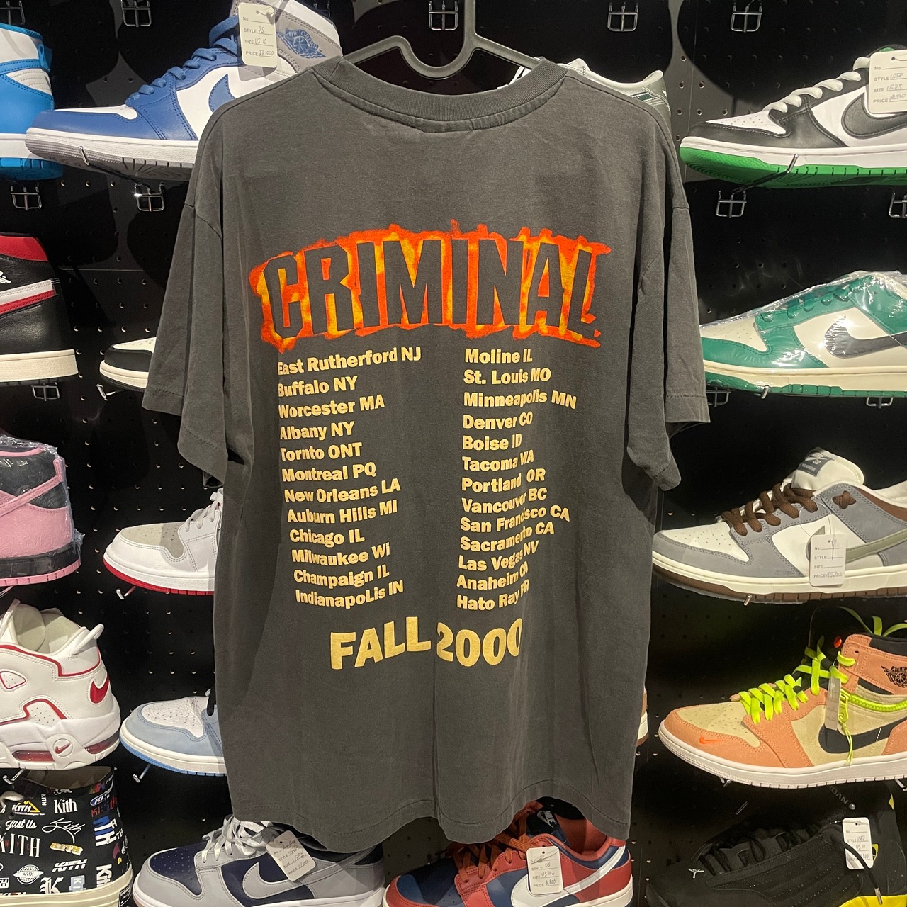 Vintage EMINEM TEE Thai boot