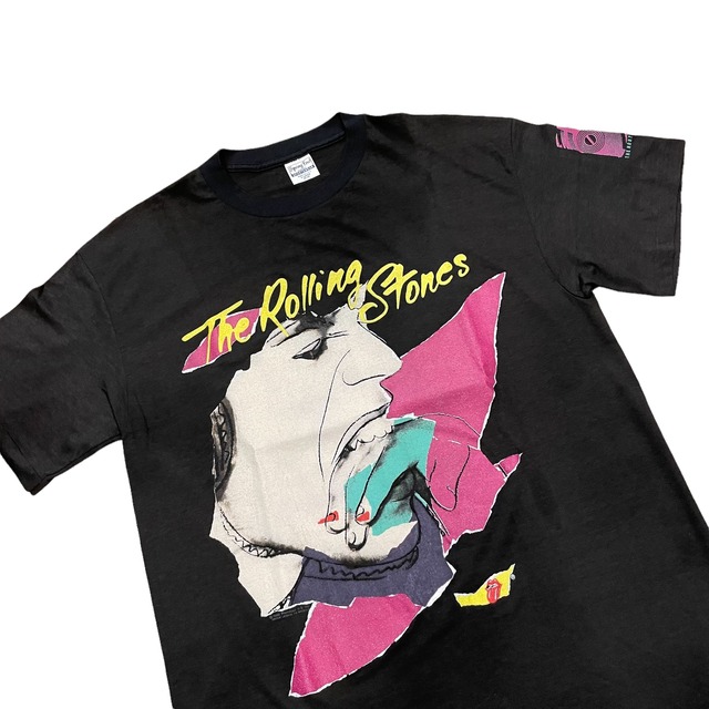 Made in USA!! 1980s The Rolling Stones band print T-shirt (size XL) | Husky  vintage&used clothing online store
