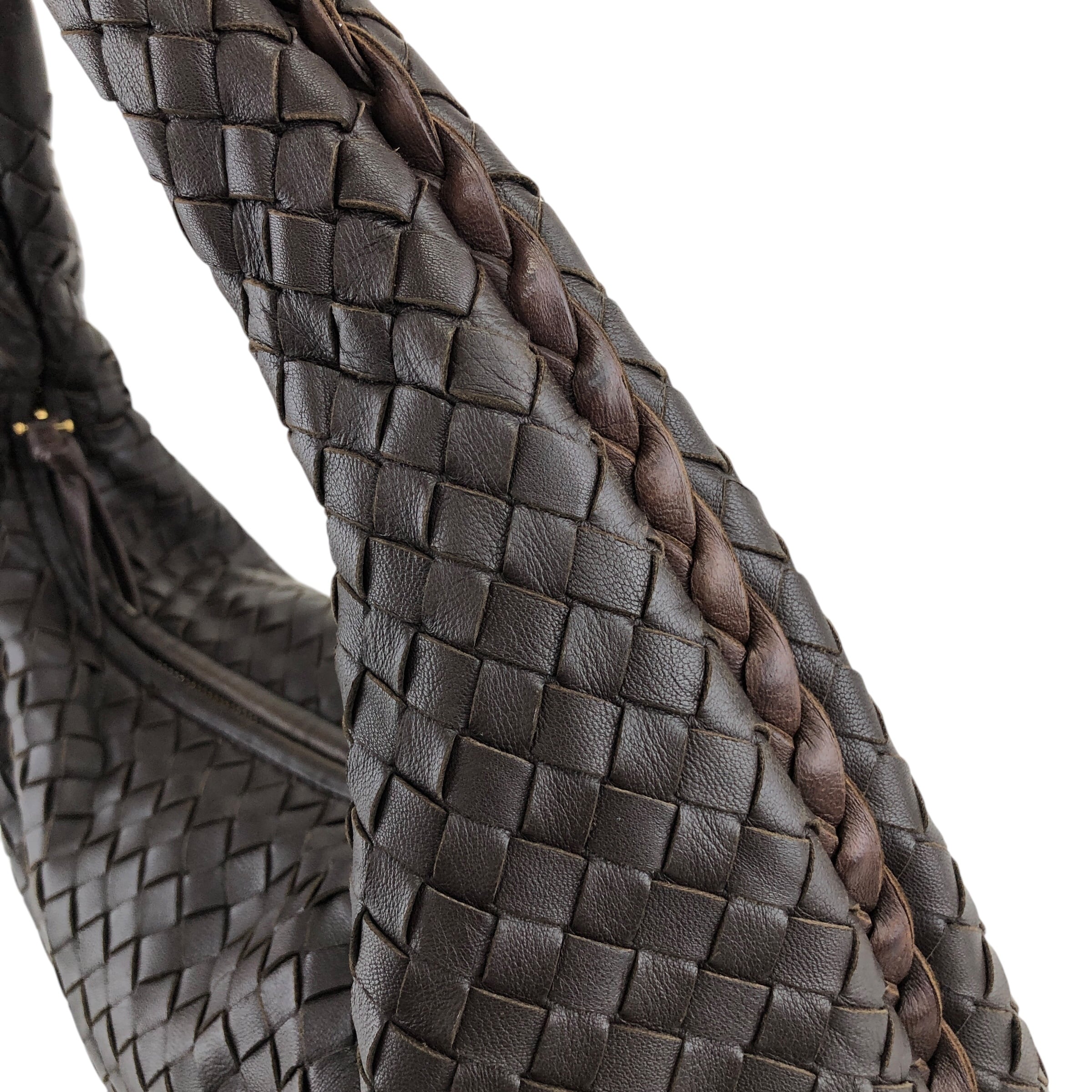 Bottega Veneta 　ホーボー　 ダークブラウン Bottega Veneta ホーボー ダークブラウン Bottega Veneta: Brown Hop