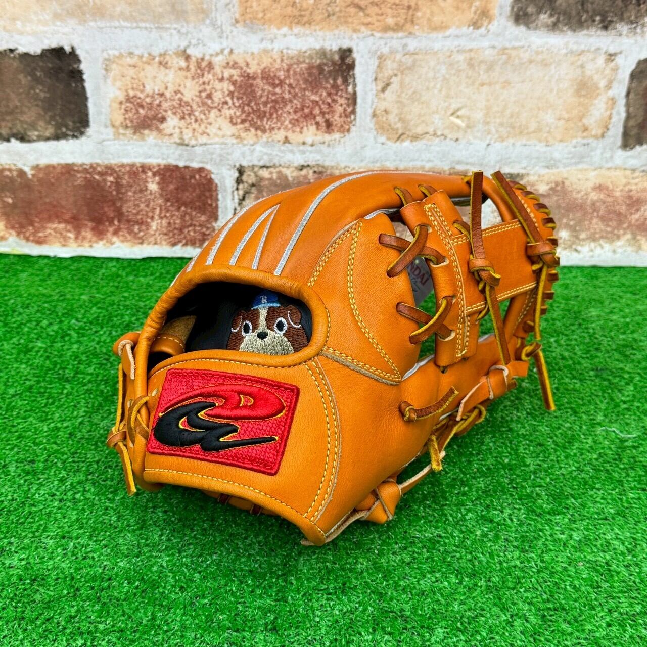 ドナイヤ　限定軟式グローブ　山田哲人小型モデル　新品　15周年限定モデル 15周年記念 平裏刺繍1円】ドナイヤ 限定 軟式 グローブ グラブ 内野手