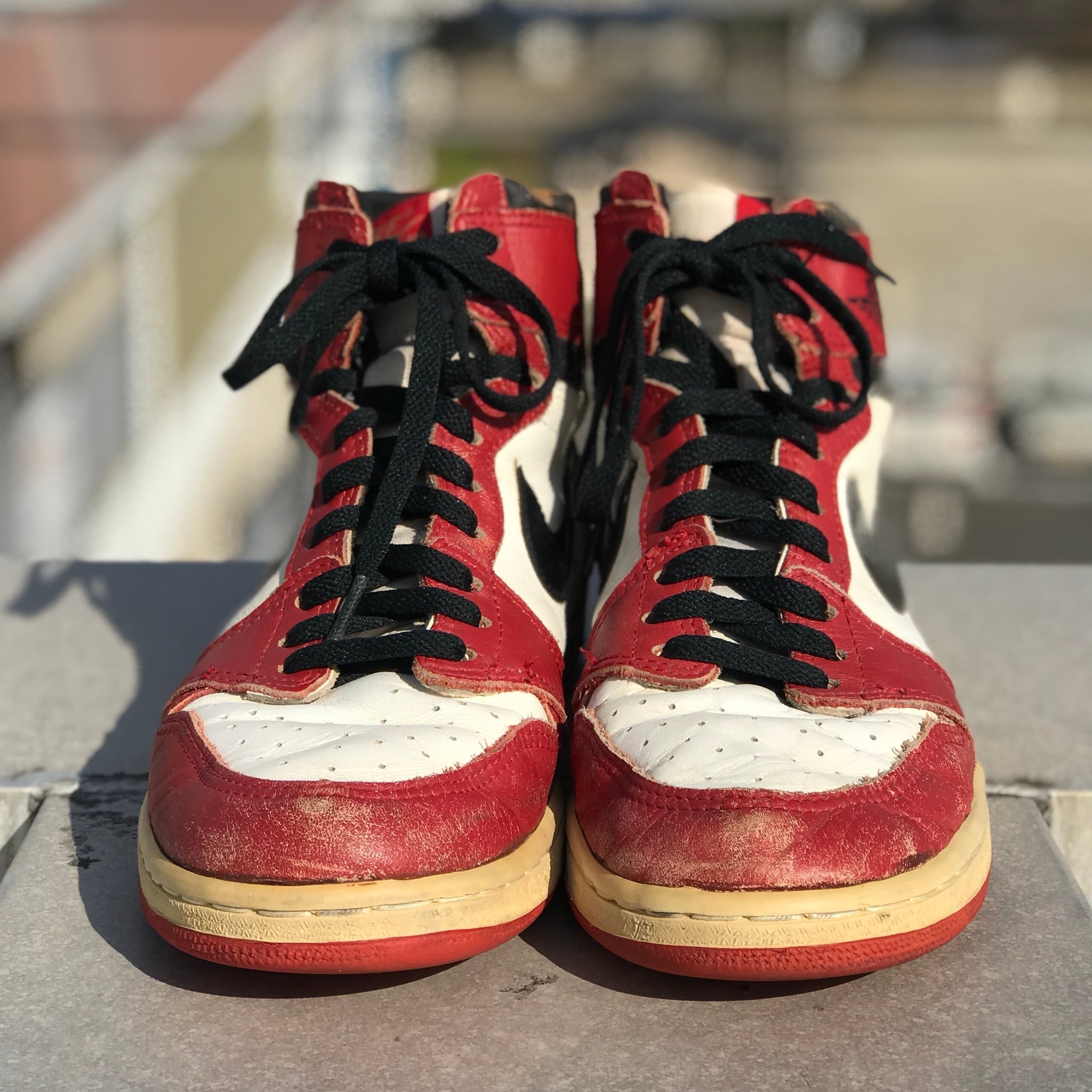 箱付き　AIR JORDAN 1st CHICAGO 28cm custom品