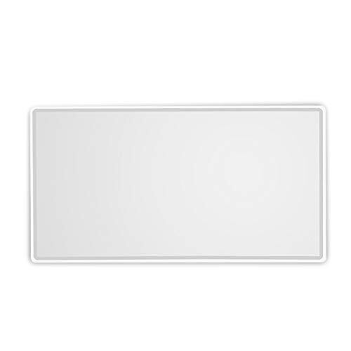 prendre ステンレスミラー 鏡 化粧 メイク ミラー 150×80mm 車用品 両面テープ 簡単取付 コンパクト 薄型 シンプル デザイン PR-DM-027