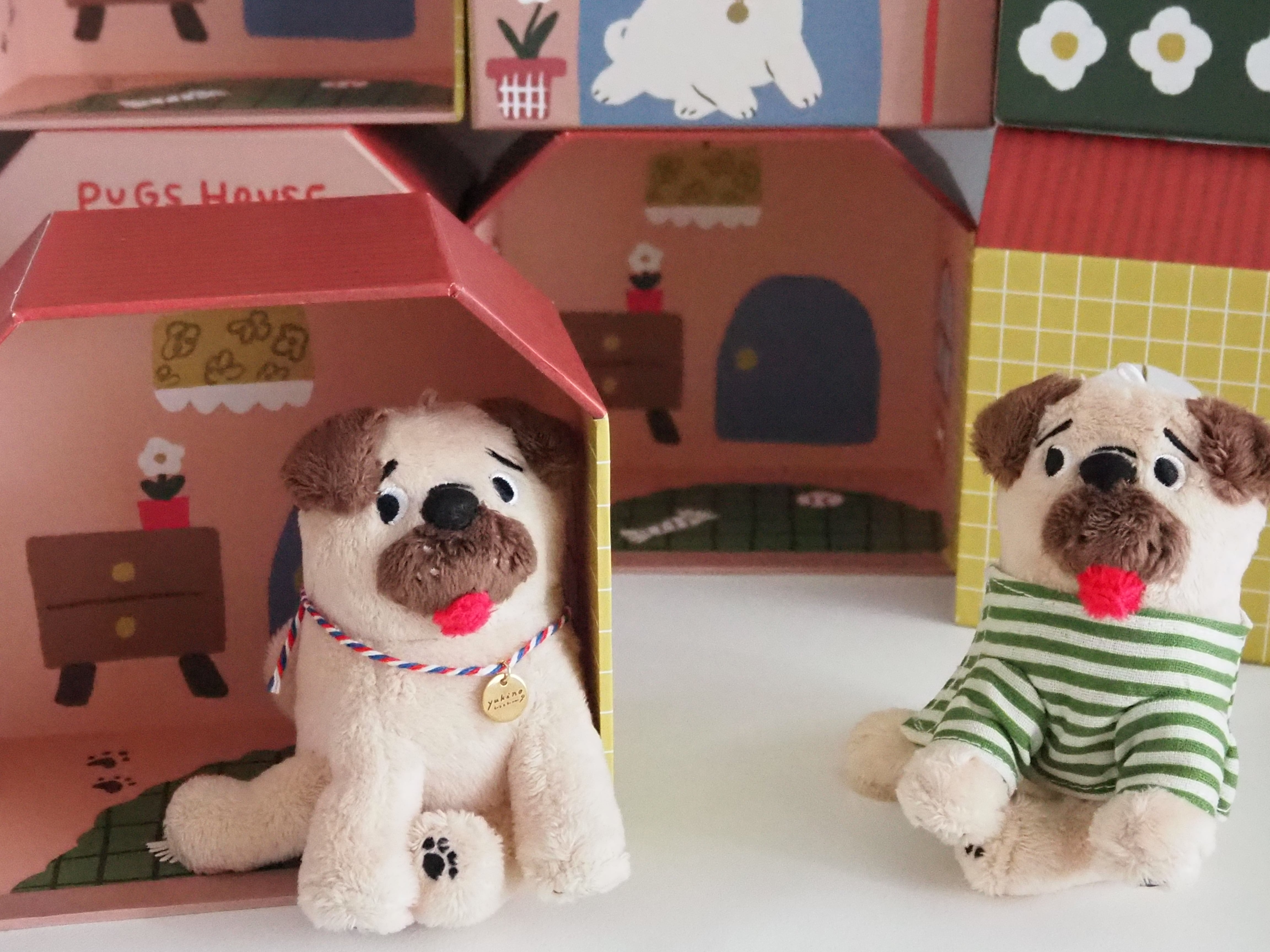 おうちセット「with me !」 PUG ぬいぐるみ用( ※ぬいぐるみ別売