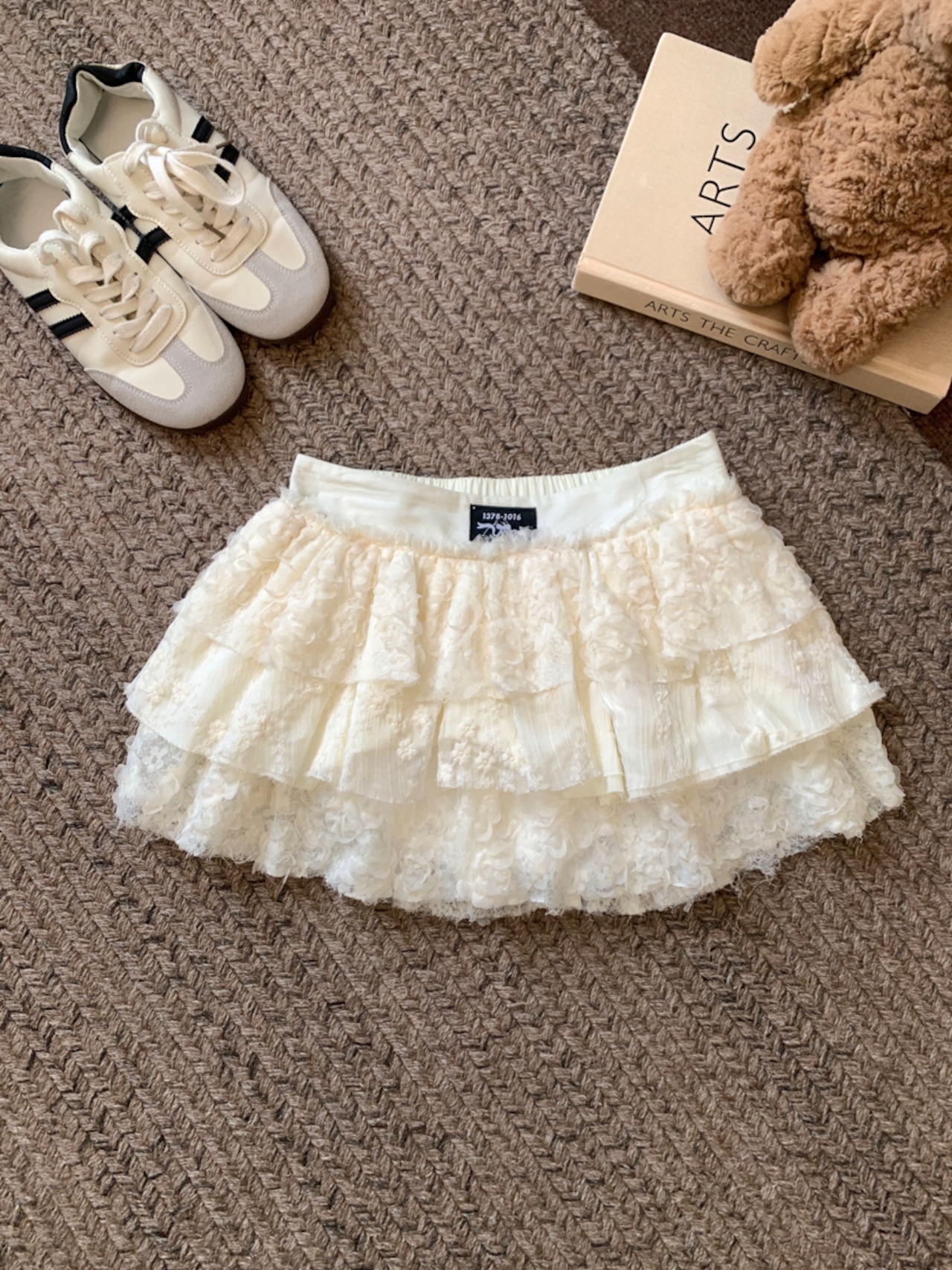 フレンチドール ティアードミニスカート LK1820