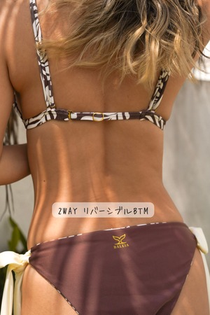 VカットリボンBTM《Nature Leaf》