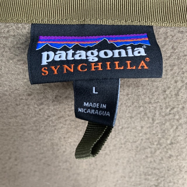 patagonia パタゴニア シンチラフリースベスト カーキ L
