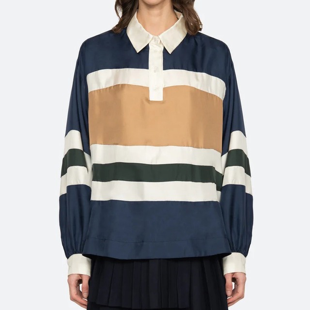 SEA NY　JULIET EMB POLO   MULTI