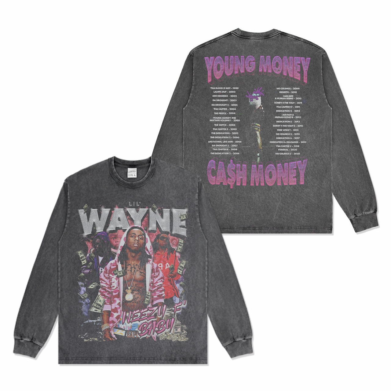 VINTAGE ストリートLil Wayne Tシャツ T2136