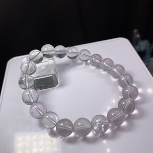 f10 スーパークリア✩カラーレスフローライトブレスレット