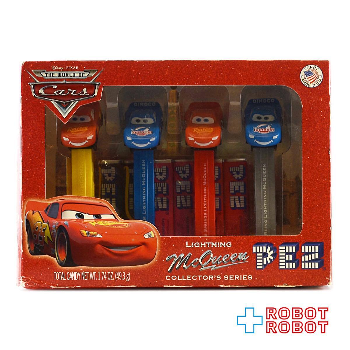 PEZ コレクターズ シリーズ カーズ Cars ４種入りセット 箱入 未開封