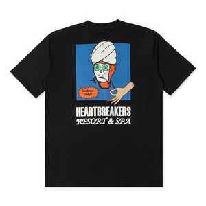 【PAS DE MER/パドゥメ】HEARTBREAKERS T-SHIRT Tシャツ / BLACK