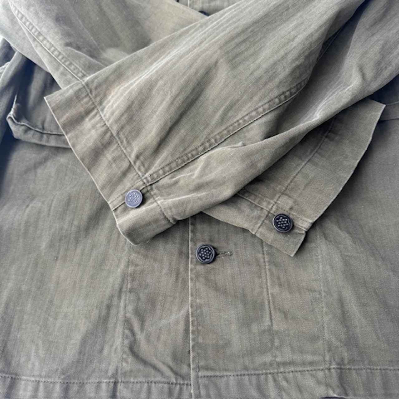 US Army M-43 HBT ジャケット 36R 40s 画像9