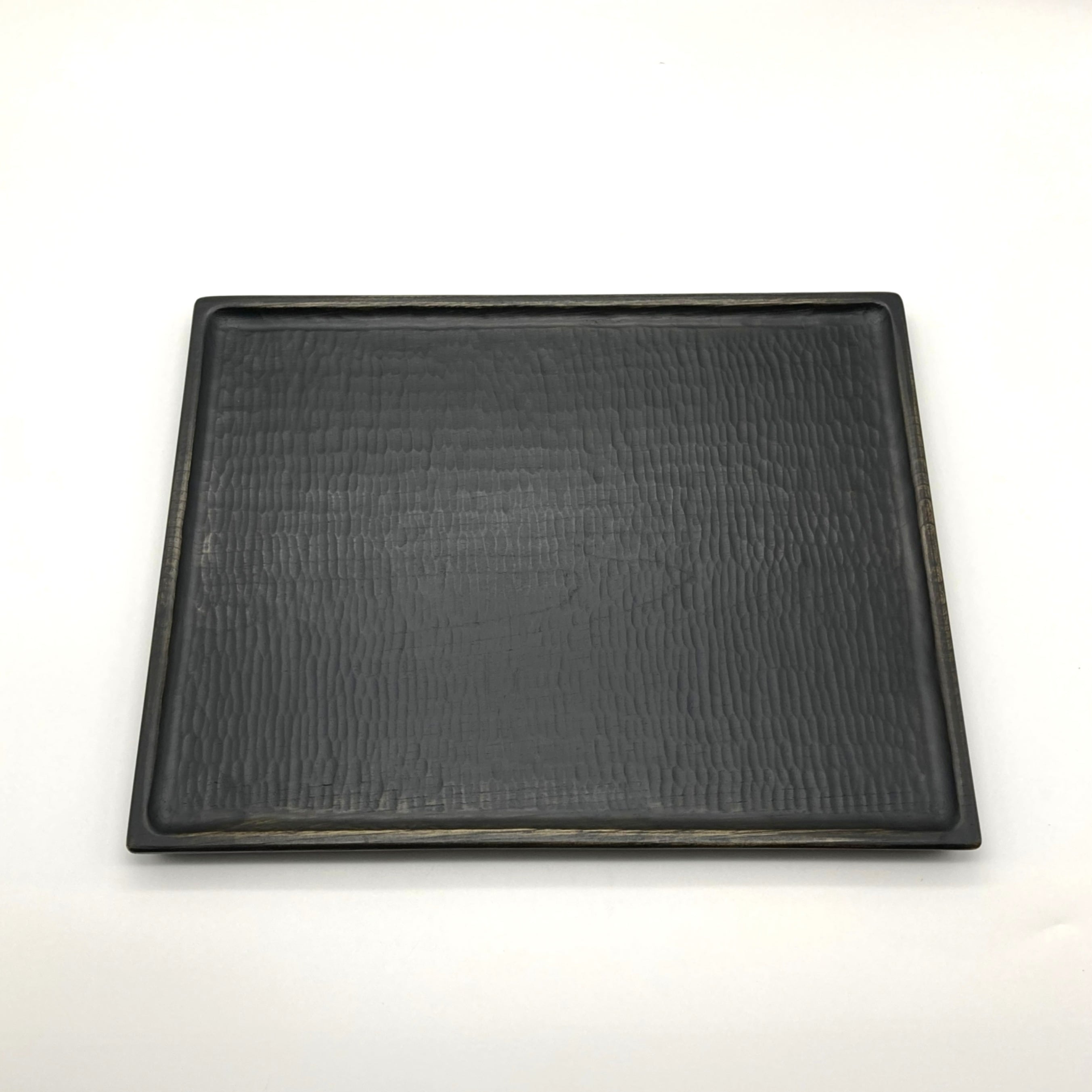 黒角敷盆 Black Square Tray / 藤原啓祐 | Toé Crafts and Cafe