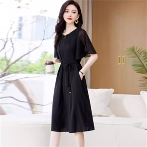 【送料無料】 ドレス夏 ロングドレス ワンピース 衣装 パーティドレス ロング ひざ丈 ミモレ 半袖 フレア袖 フレアスリーブ Uネック Aライン フレア 透け感 シースルー 薄手生地 エレガント 可愛い 大人可愛い きれいめ シンプル カジュアル シック コンサバ 華やか 大人 上品 おしゃれ お洒落 こなれ感 高見え 無地 20代 30代 40代 レディース 女性用 ママ デート お出かけ 女子会 お呼ばれ 休日 お茶会 授業参観 結婚式 二次会 パーティ 演奏会 着回し ファッション 着痩せ