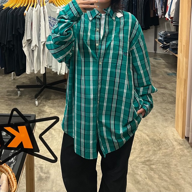 【CHAPS/チャップス】長袖シャツ