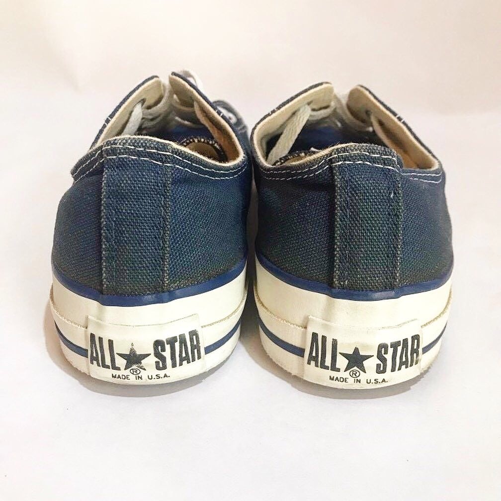 【90’S / コンバースオールスター】ネイビーローカット サイズ9 MADE IN USA | 世田谷ビンテージ powered by BASE 【90’S / コンバースオールスター】ネイビーローカット サイズ9 MADE IN USA | 世田谷ビンテージ powered by BASE