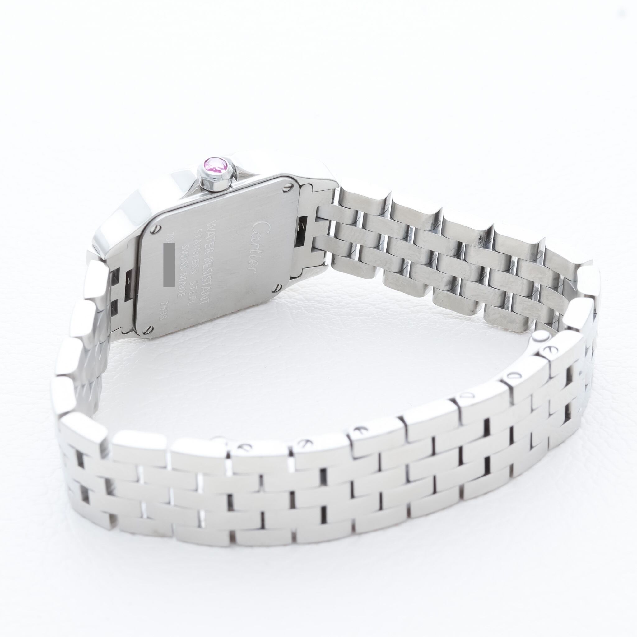 Cartier サントスドゥモアゼル　ピンクシェル　ステンレススチール 時計 カルティエ サントスドゥモワゼル ピンクシェル文字盤 | Ante Official