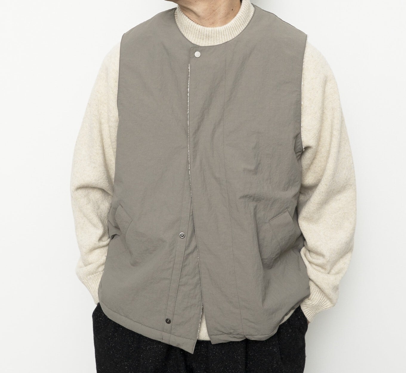 STILL BY HAND ベスト スティル バイ ハンド VE01254 - DARK NAVY