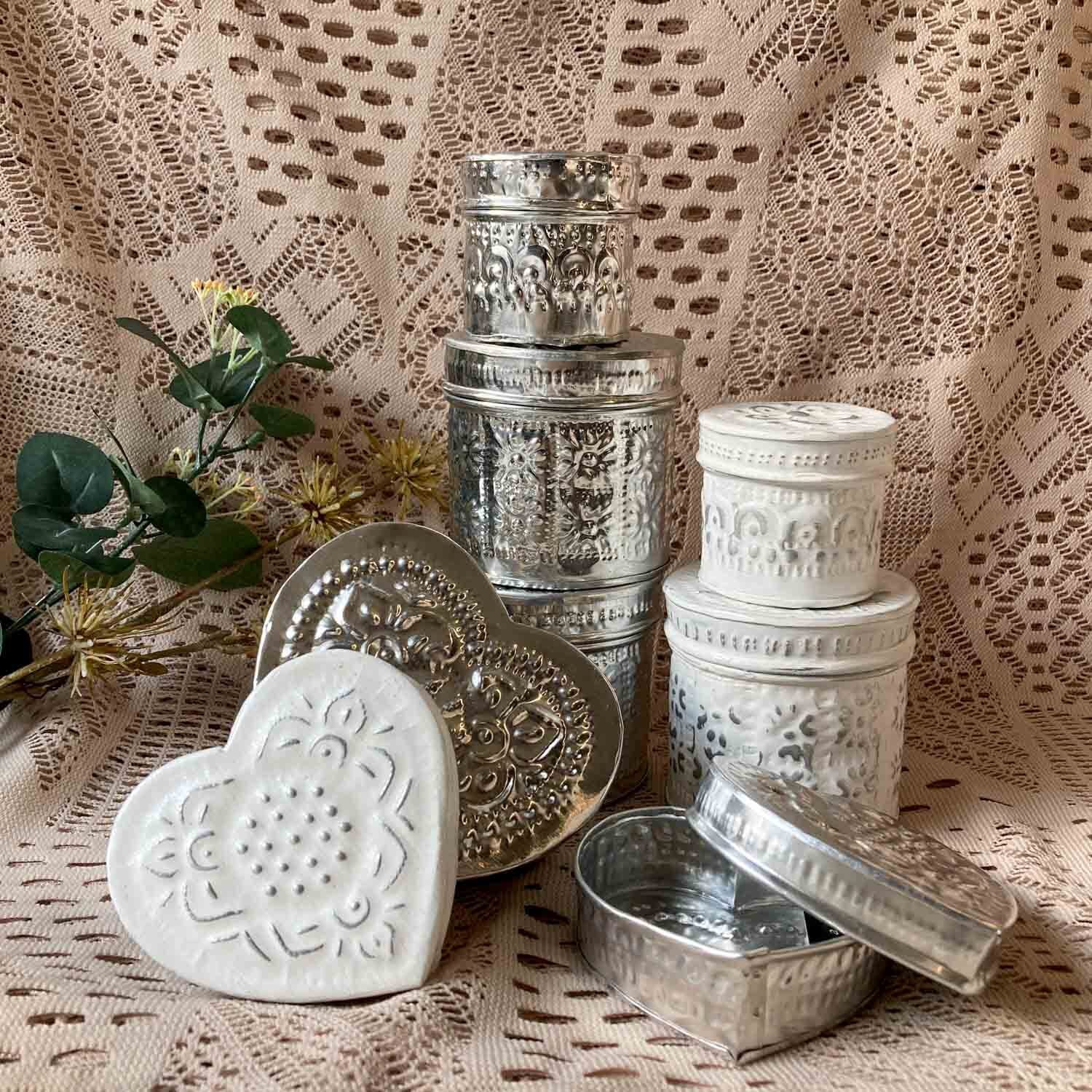 再入荷〉筒型アルミケースS（70mm/白） | Dua-アクセサリーパーツショップ