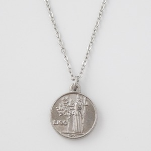 イタリアンコインネックレスシルバー