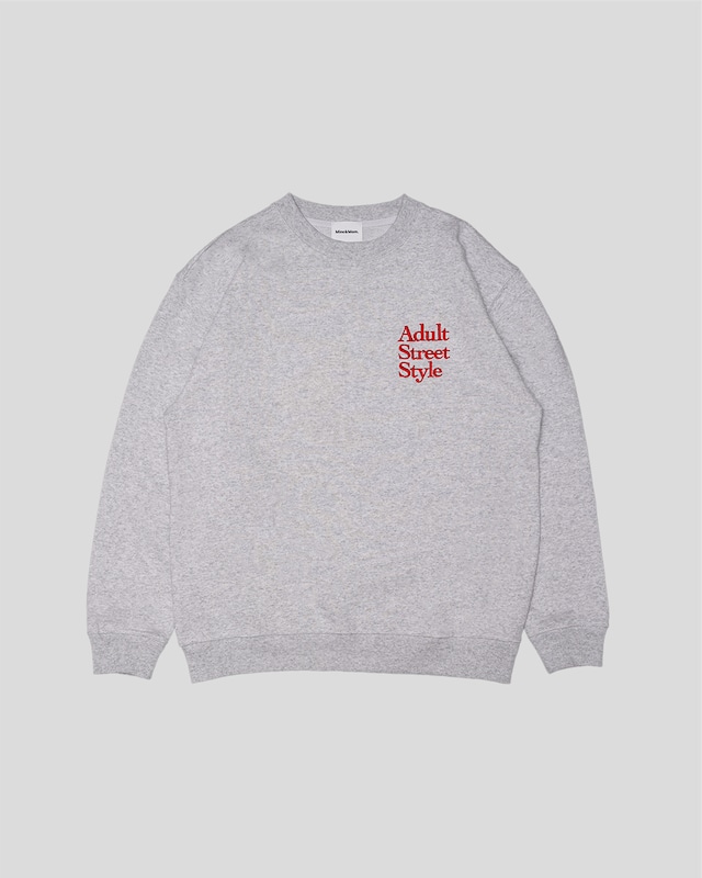 MM ASS LOGO SWEAT  GRAY